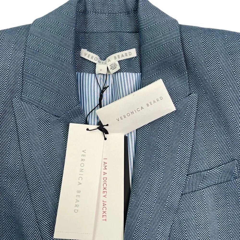 Veronica Beard Martel Dickey Blazer Jacket - Picture 5 of 9